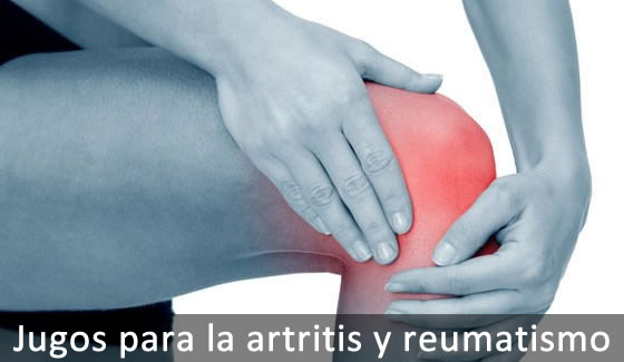 Jugos para la artritis y reumatismo