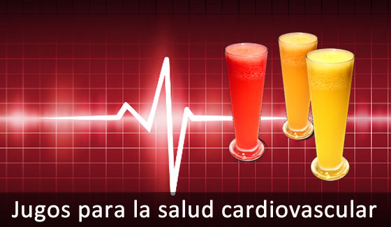Jugos y licuados para la salud cardiovascular