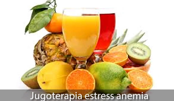 Jugoterapia recetas de jugos estres anemia desintoxicarse
