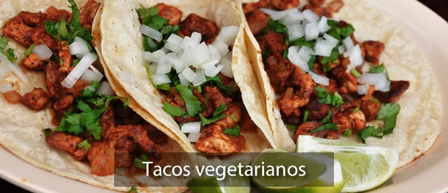 Tacos vegetarianos recetas